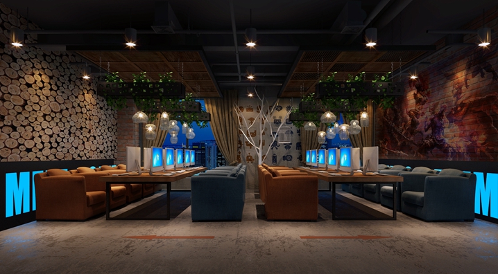 1-10南寧遇網(wǎng)咖江南店 設計競技訓練區(qū)（吸煙區(qū)）-魔方BoX設計_副本.jpg