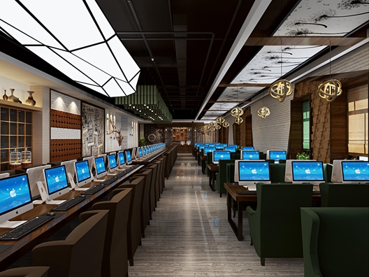 8-8【吾人設計】--海嘯網(wǎng)絡會館 二樓大廳_副本.jpg