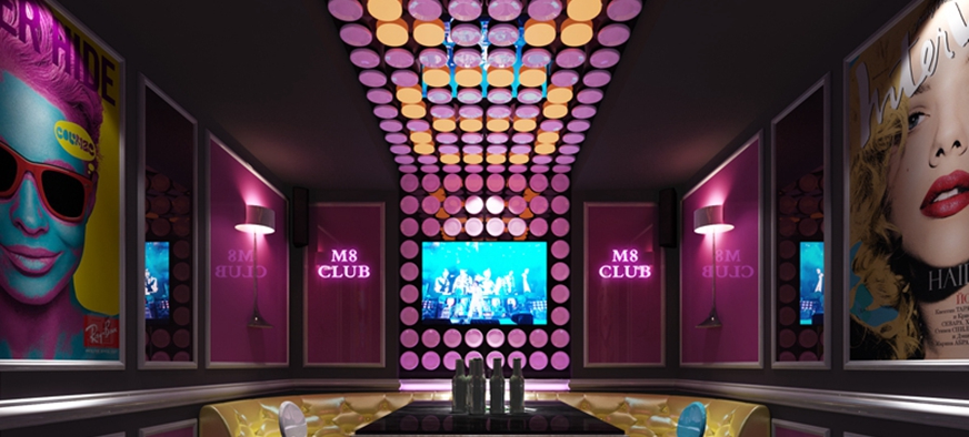 M8酒吧設(shè)計(jì)案例效果圖
