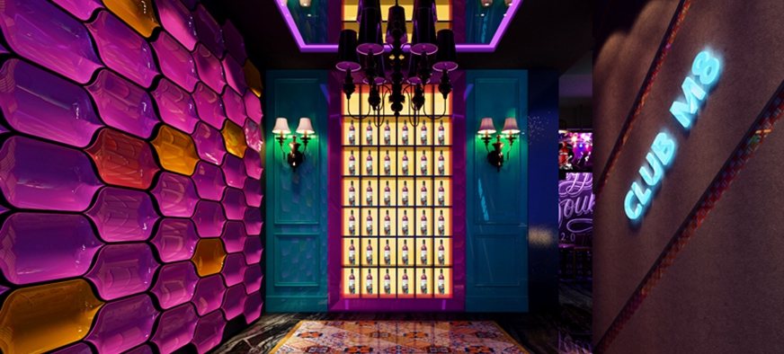 M8酒吧設(shè)計(jì)案例效果圖