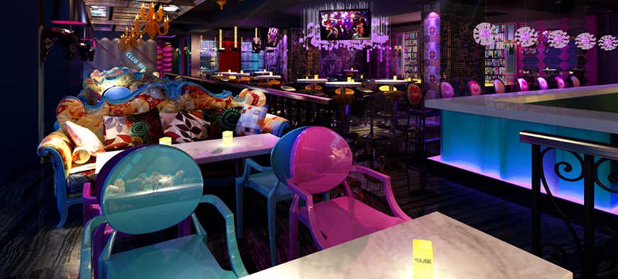 M8酒吧設(shè)計(jì)案例效果圖