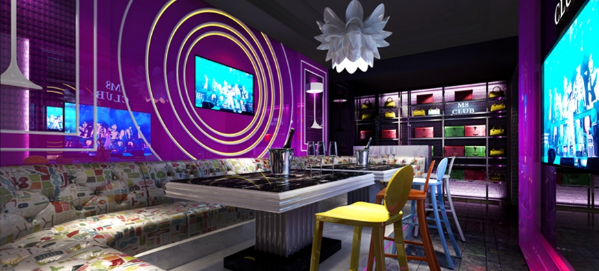 M8酒吧設(shè)計(jì)案例效果圖