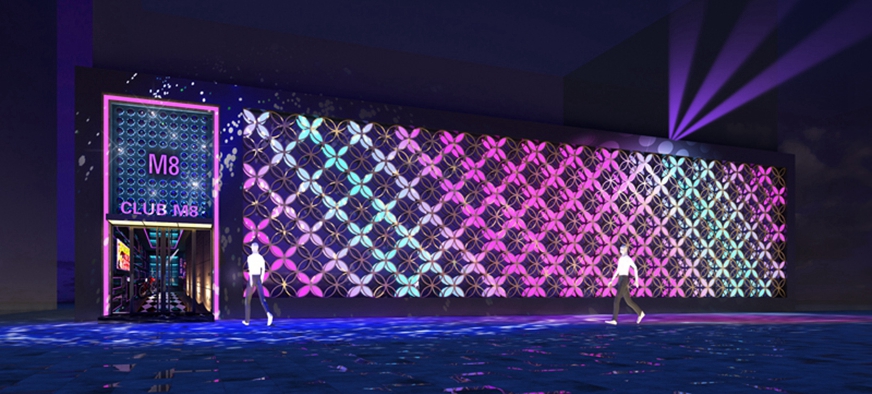 M8酒吧設(shè)計(jì)案例效果圖