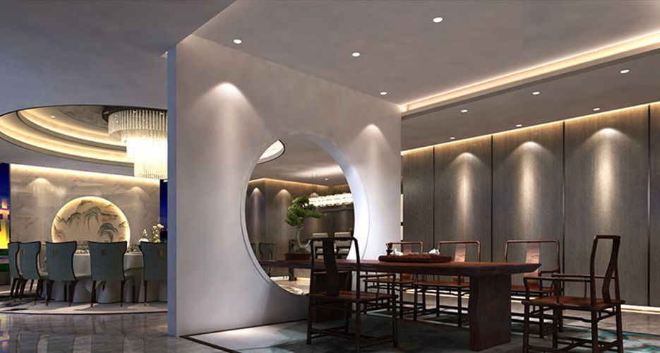 南昌1500㎡私人會所裝修設計