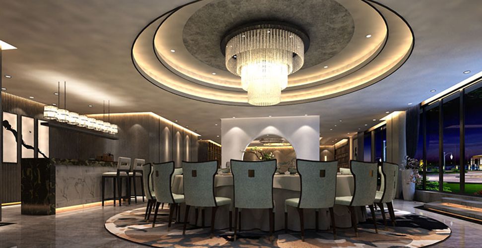 南昌1500㎡私人會所裝修設計