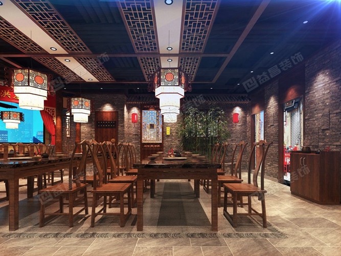 朝天門火鍋店裝修設計
