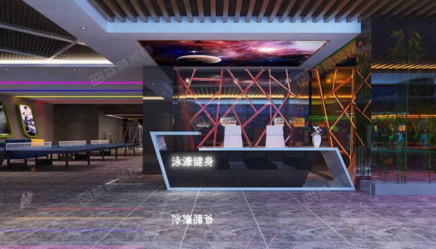 游泳健身會所裝修設計